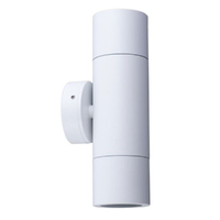 Outdoor GU10 Up & Down Wall Light in White IP65 | 3A Lighting