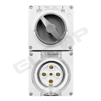 5 Round PIN 10A Switch &amp; Socket 500V IP66 | Klipal