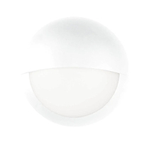 12W LED Eyelid Round Bunker Light IK10 IP66 | White | 3A Lighting