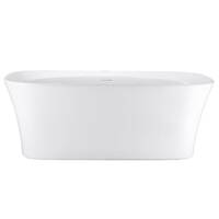 Freestanding Bath Acrylic Matt White