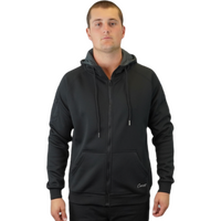 Blizzard  Hood  Full  Zip  Waterproof  Black  C 701