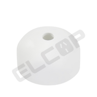 Ceiling Rose Round White 10A 4 Terminal Surface Ring | Dexton