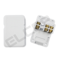 Miniature Junction Box With 3 Terminals and Connectors | Elcop