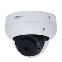 Dahua 4MP 180 Degree Wide Angle WizSense White 2.1mm Turret IP Network Camera, SMD 3.0, EPTZ, WDR, IR 15m, Built-in Mic, IP67, IK10 (Vandalproof) (POE