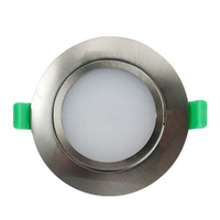 15W Chrome Tri Color Dimmable Gimble SMD LED Aluminum Downlight with Separate Driver | 90mm Cutout | 3A Lighting