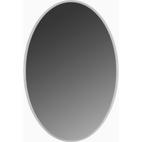 Frameless  Oval  LED  Mirror,  Screen  Touch