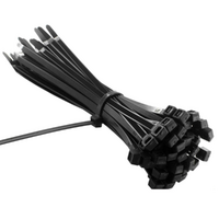 Black Cable Ties 200mm x 4.8mm | 100 Pack | Elcop