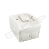 Weatherproof Single Gang Switch IP53 | Elcop