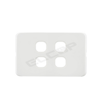 Four Gang Switch Plate | I Series | Elcop