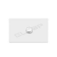 Slimline Single Gang Switch | Elcop