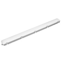 4FT Opal Diffused 36W SMD LED IP65 Weatherproof Wide Batten | Tri Color | 3A Lighting