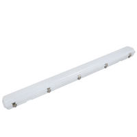 4FT 40W IP65 Weatherproof Tri Color LED Slim Emergency Batten with Opal Diffuser | 3A Lighting