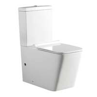 Contemporary Comfort Toilet - Elongated Bowl for Enhanced Comfort