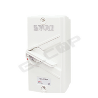 2 Pole 20AMP Weather Proof Isolator 250V IP66 | Elcop