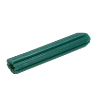 7x35mm Green Masonry Wall Plug (100 Pack) | Tesla