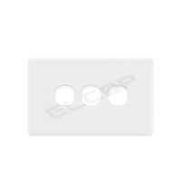 3 Gang Switch Plate | C2 Series | Elcop