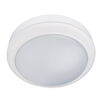 15W LED Round Bunker Light IK08 IP65 White 3A Lighting