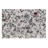 1KG Epoxy Vinyl Flake Flooring- Garnet Grey Base